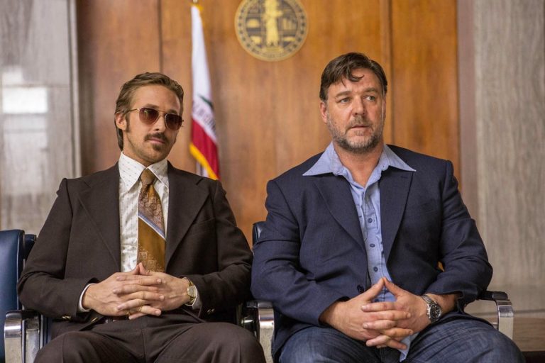 Cannes: Russell Crowe Ryan Gosling reinventam o melhor do estilo buddy movie