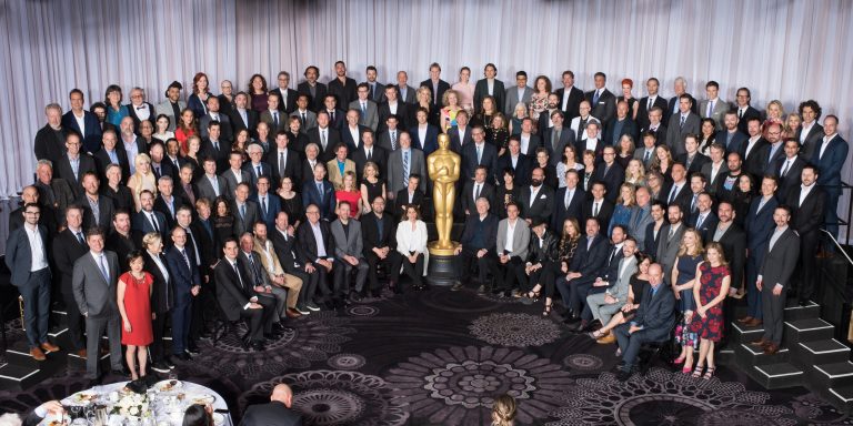 Nomeados aos Óscares juntaram-se ao almoço para foto de família
